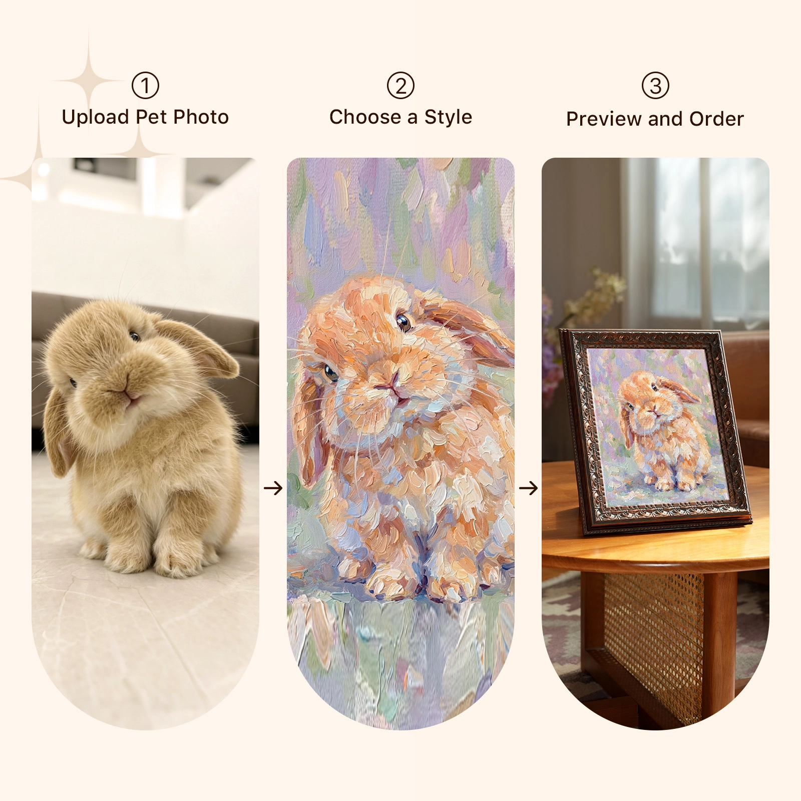 Monet Pet Portrait preview 8