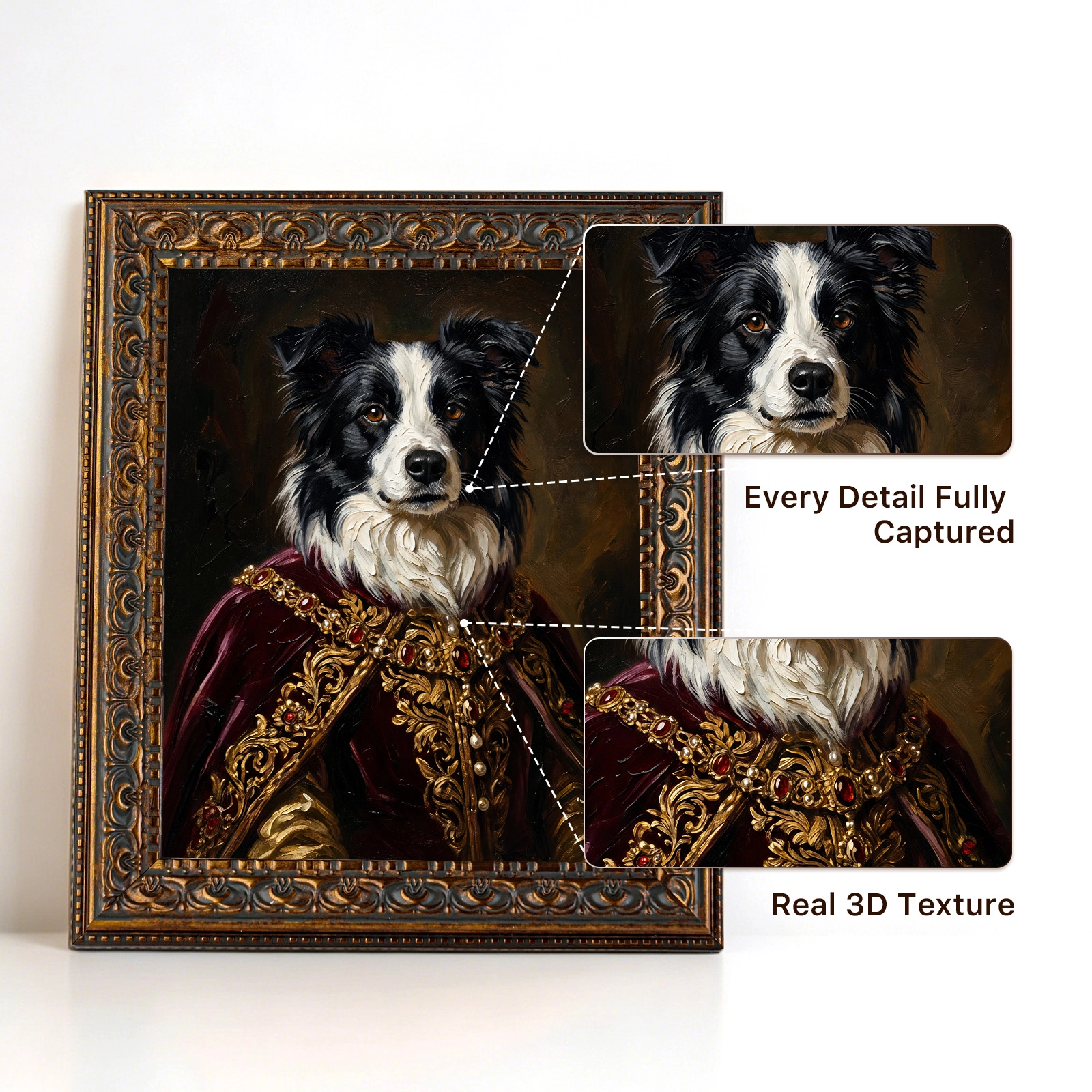 Renaissance Royal Pet Portrait preview 2