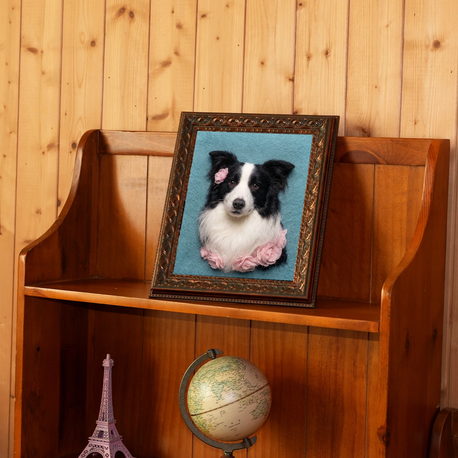 Pet Wool Art Portrait preview 4