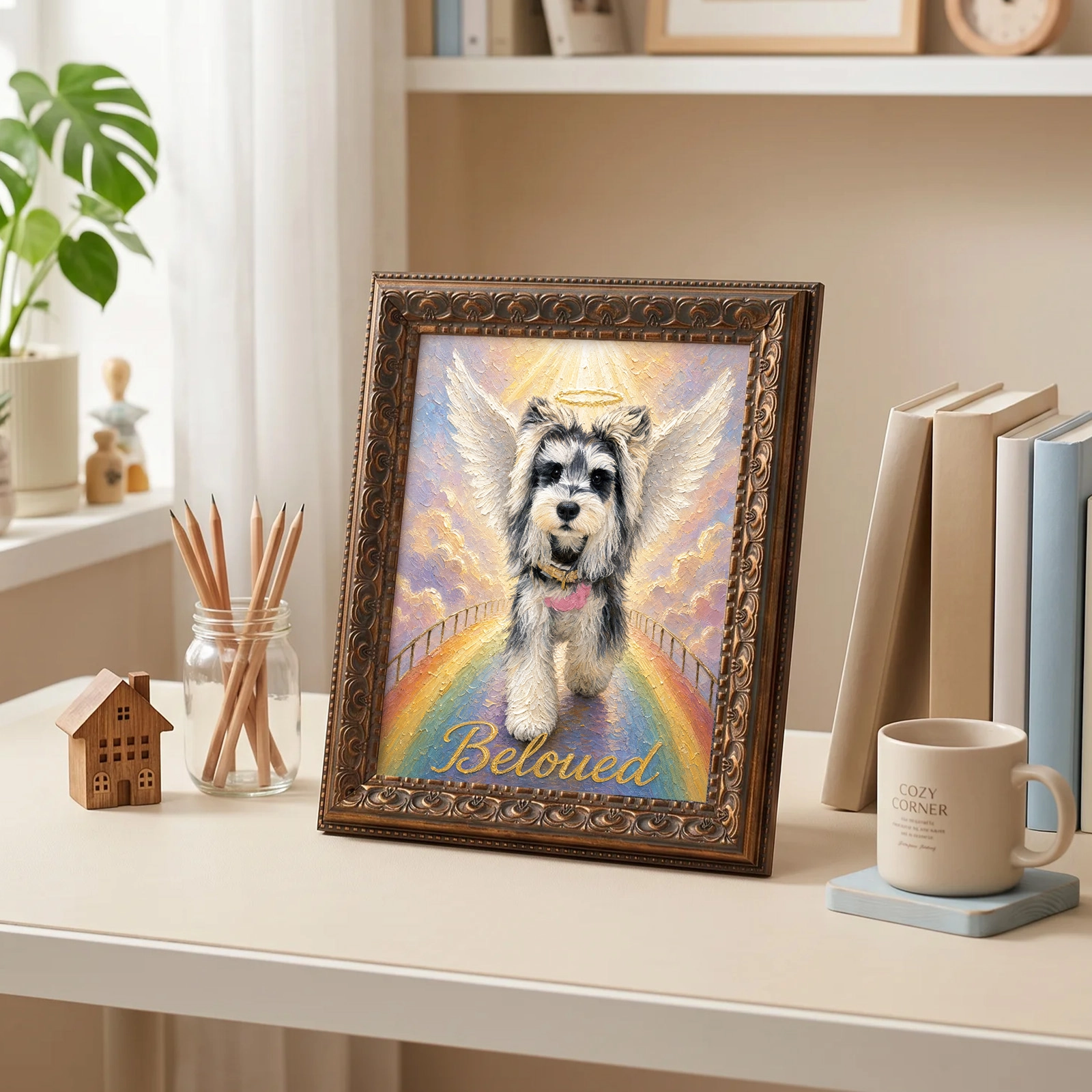 Memorial Pet Portrait Frame preview 4