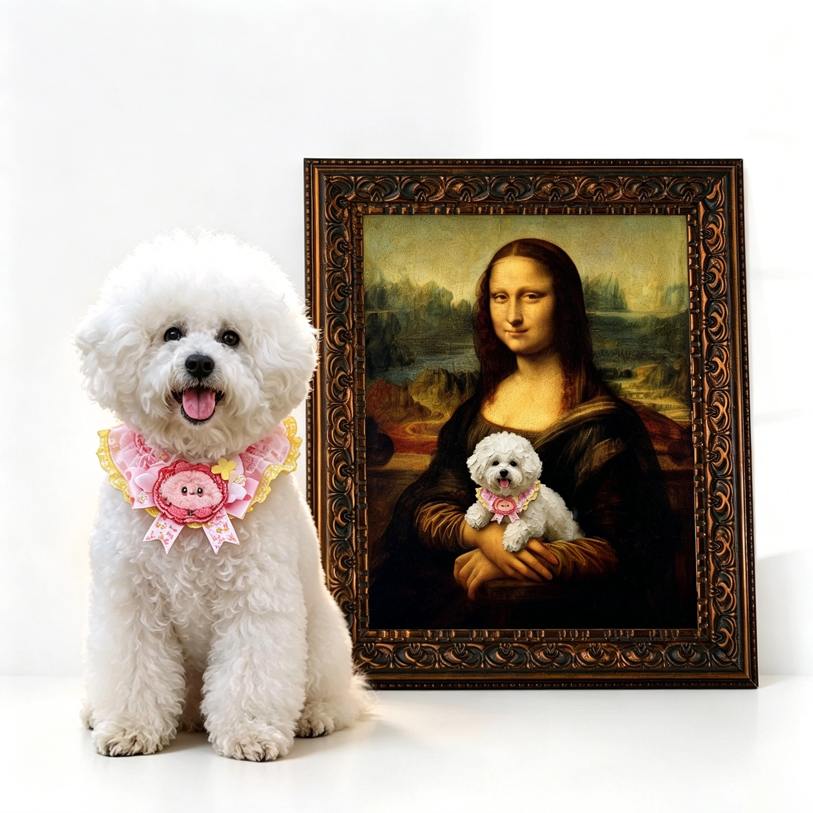 Mona Lisa Pet Portrait preview 1