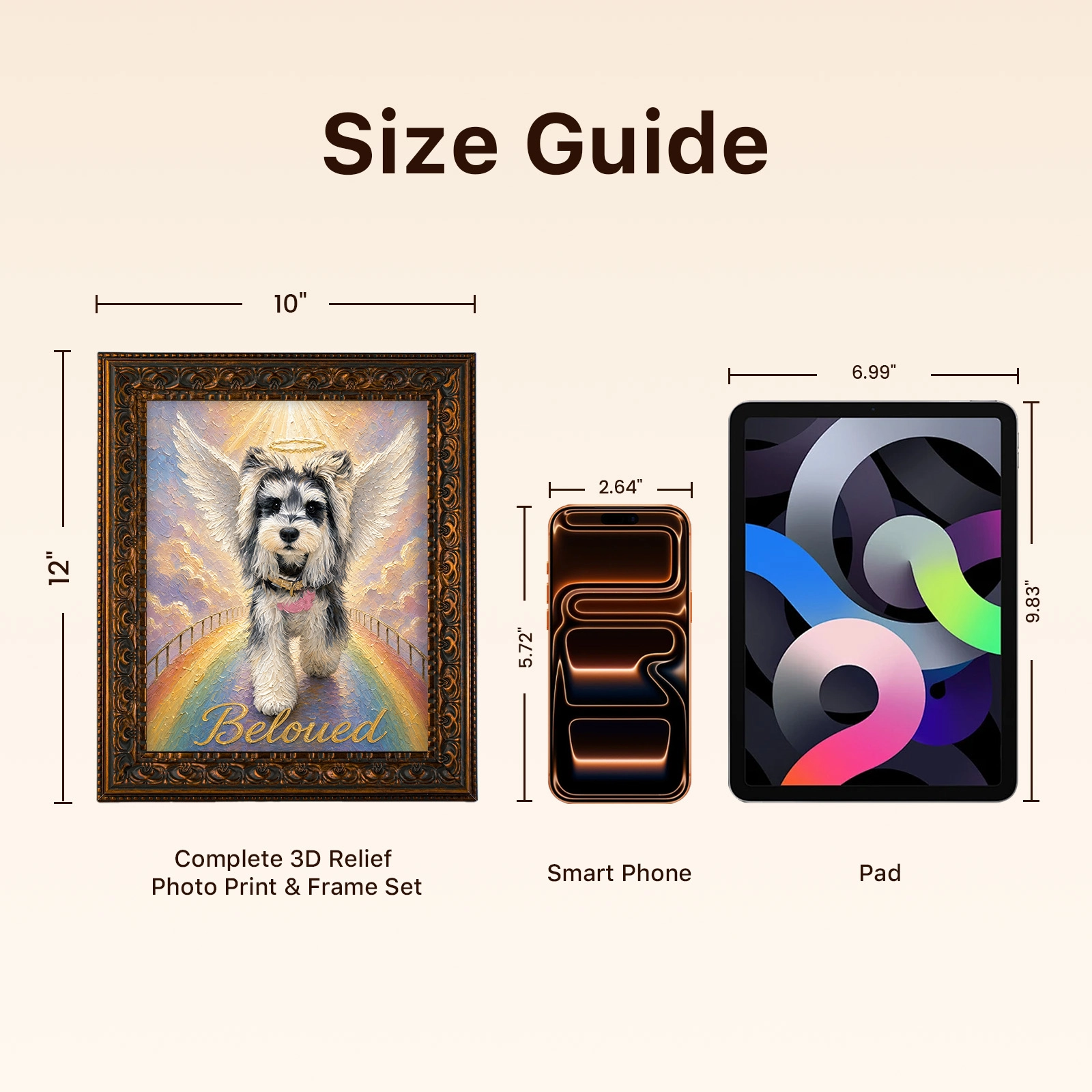 Memorial Pet Portrait Frame preview 7