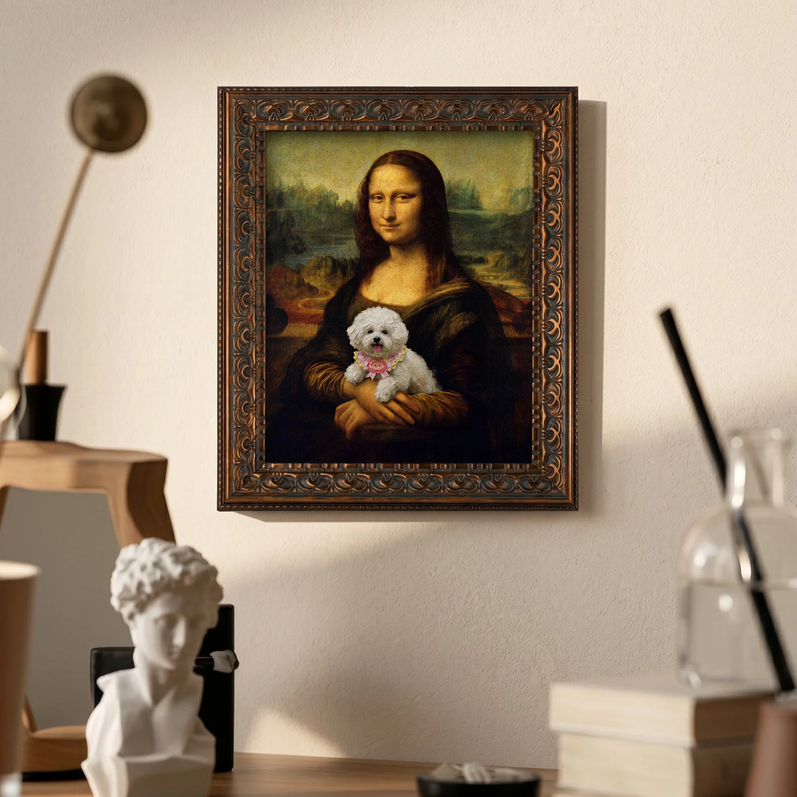 Mona Lisa Pet Portrait preview 4