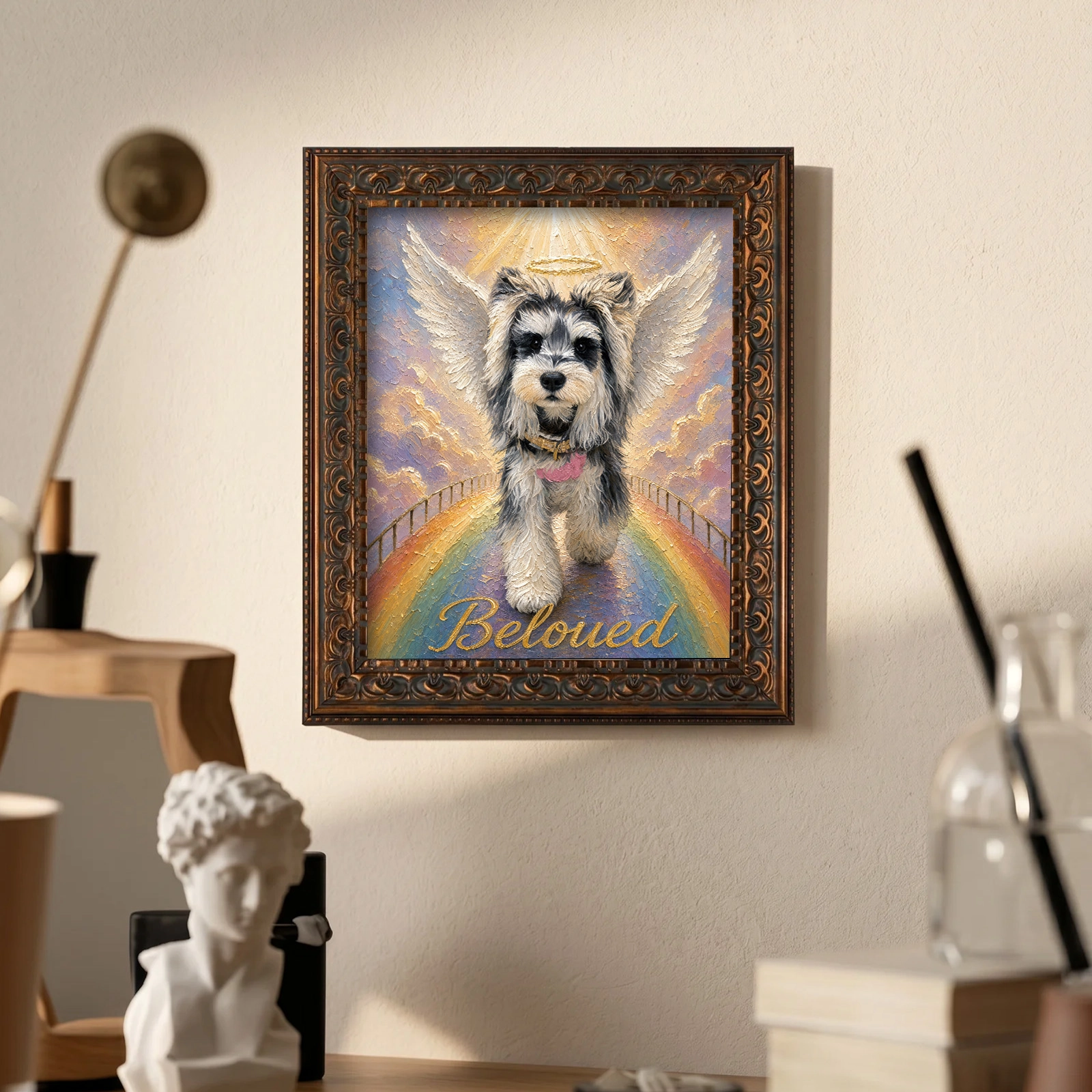 Memorial Pet Portrait Frame preview 5