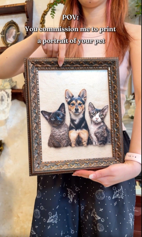 Custom 3D Embossed Photo Frame